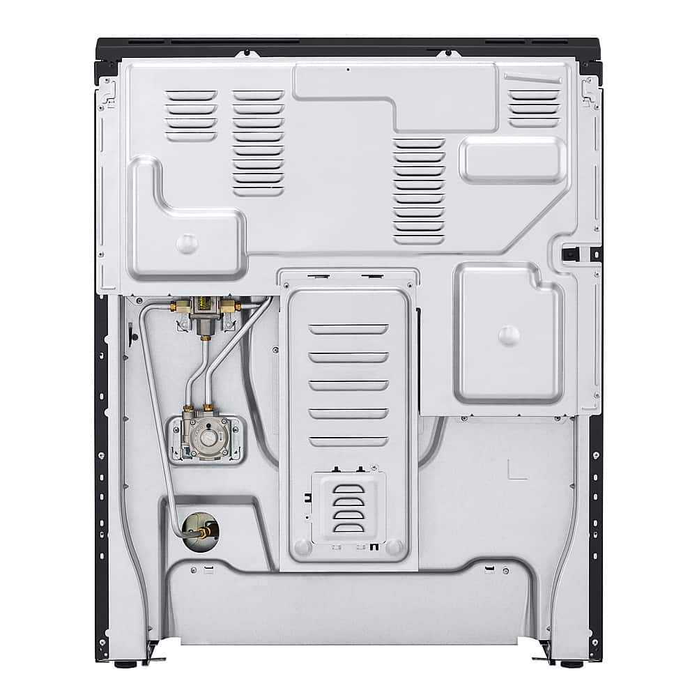 Alt View 20. LG - 5.3 Cu. Ft. Smart Slide-In Gas Range with EasyClean and SuperBoil Burner - PrintProof Stainless Steel.