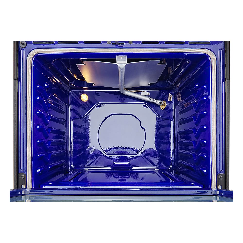 Alt View 2. LG - 5.3 Cu. Ft. Smart Slide-In Gas Range with EasyClean and SuperBoil Burner - PrintProof Stainless Steel.