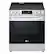 Front. LG - 6.3 Cu. Ft. Smart Slide-In Electric True Convection Range with EasyClean and AirFry - PrintProof Stainless Steel.