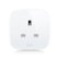 Front Zoom. Eve Energy - Smart Plug & Power Meter with built-in Schedules, Apple HomeKit, Bluetooth and Thread - White.