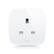 Front. Eve - Smart Plug and Power Meter with built-in Schedules, Apple HomeKit, Bluetooth and Thread - White.