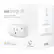Alt View 11. Eve - Smart Plug and Power Meter with built-in Schedules, Apple HomeKit, Bluetooth and Thread - White.