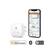 Alt View 12. Eve - Smart Plug and Power Meter with built-in Schedules, Apple HomeKit, Bluetooth and Thread - White.