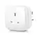 Alt View 1. Eve - Smart Plug and Power Meter with built-in Schedules, Apple HomeKit, Bluetooth and Thread - White.