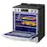 Alt View 13. LG - 6.3 Cu. Ft. Slide-In Electric Range with EasyClean and ThinQ Technology - PrintProof Stainless Steel.