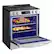 Alt View 14. LG - 6.3 Cu. Ft. Slide-In Electric Range with EasyClean and ThinQ Technology - PrintProof Stainless Steel.