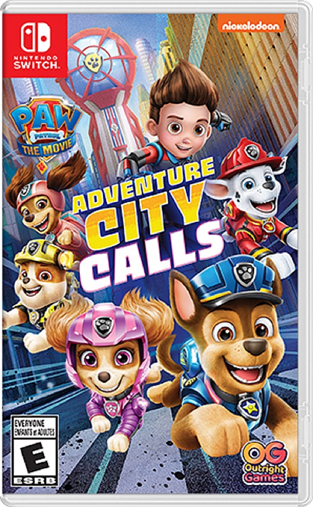 sprede peddling sammen PAW Patrol The Movie: Adventure City Calls Nintendo Switch - Best Buy