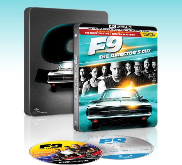 F9: The Fast Saga [SteelBook] [Digital Copy] [4K Ultra HD Blu-ray/Blu-ray] [Only @ Best Buy] [2021]
