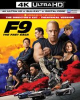 F9: The Fast Saga [Includes Digital Copy] [4K Ultra HD Blu-ray/Blu-ray] [2021] - Front_Original