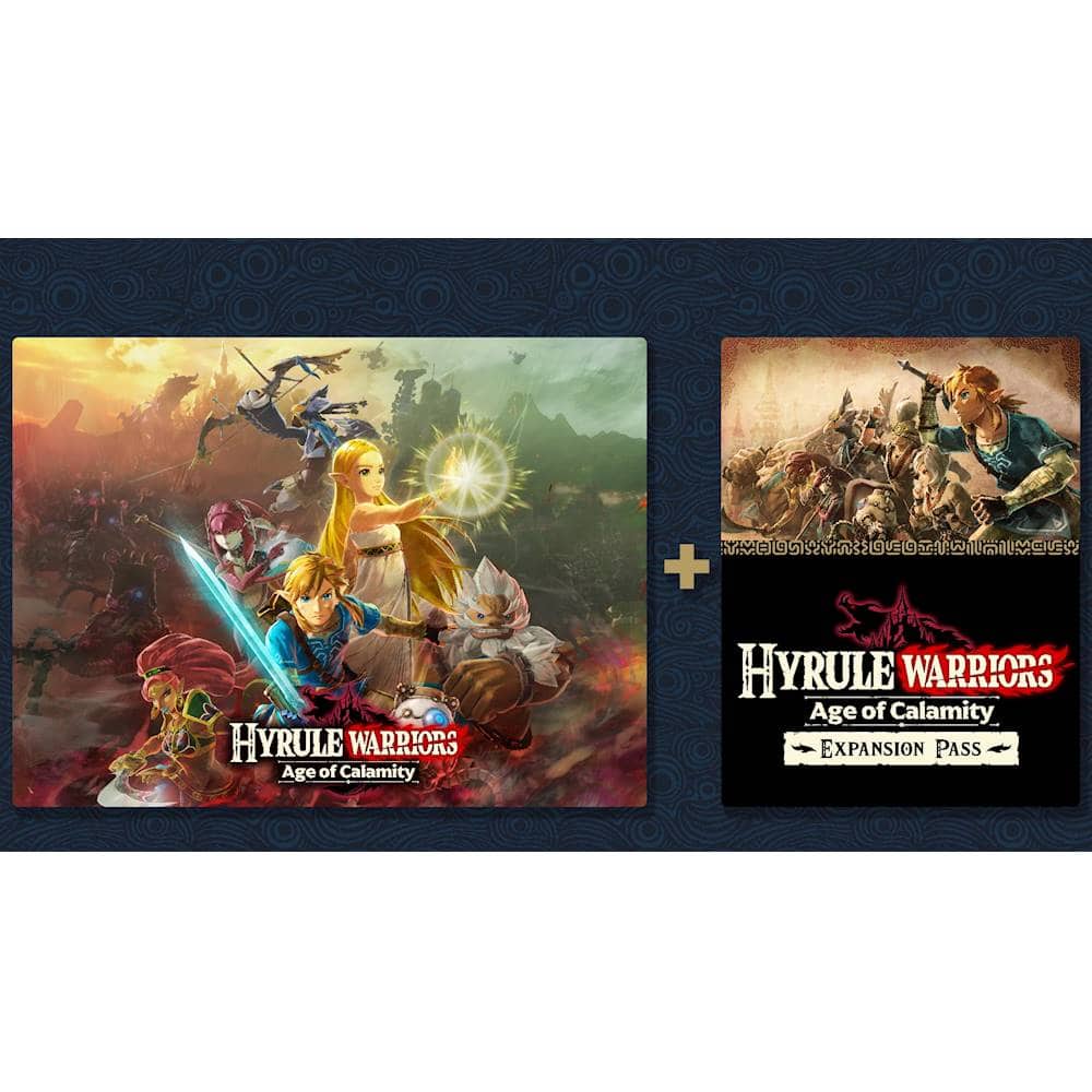 Front. Nintendo - Hyrule Warriors: Age of Calamity + Expansion Pass Bundle.