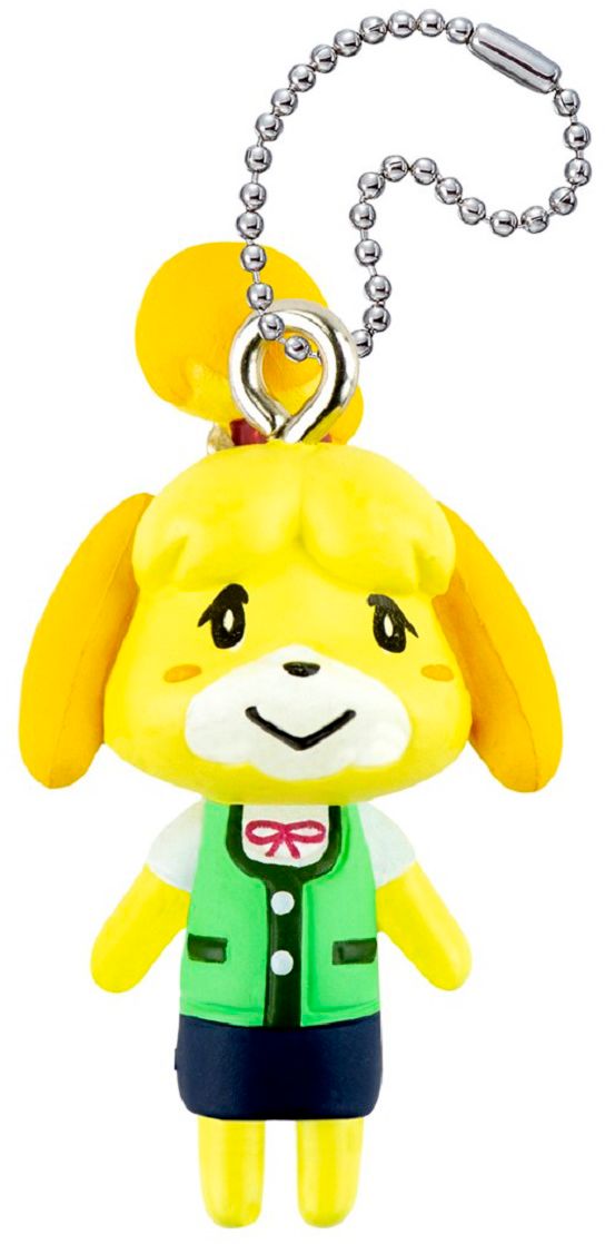 1"-Gift Tomy Animal Crossing Keychain Aprox 