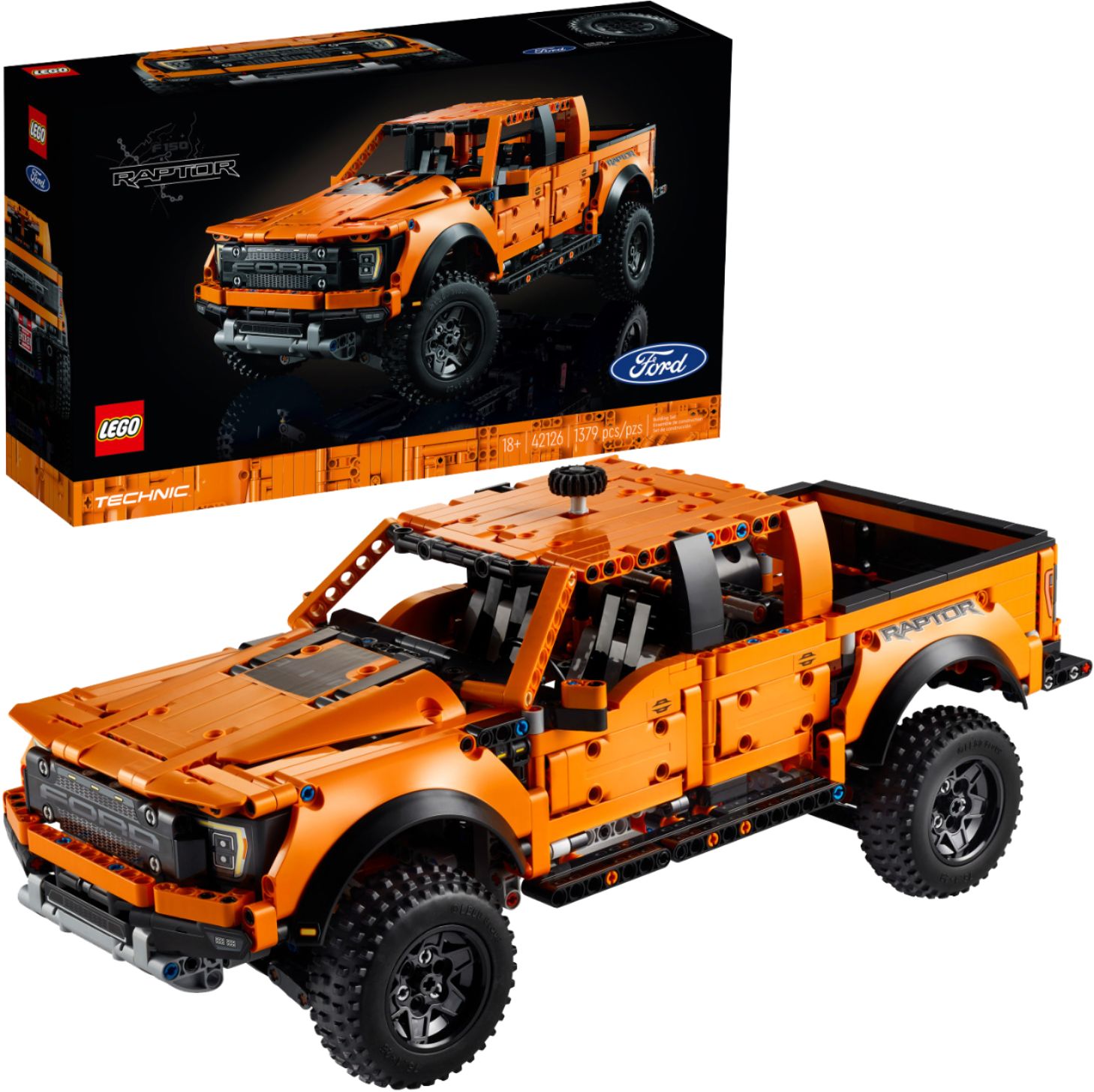 Postimpressionisme Underinddel ligning LEGO Technic Ford F-150 Raptor 42126 6332740 - Best Buy