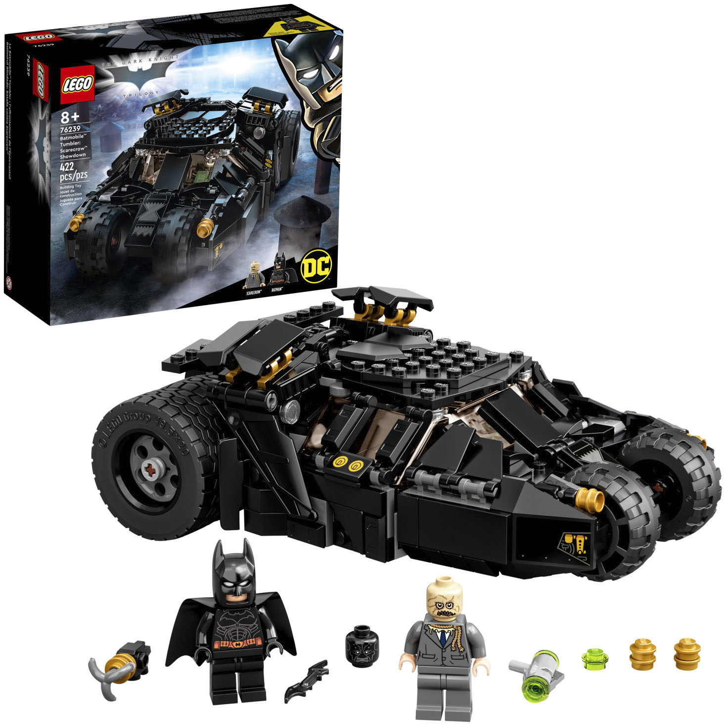 LEGO Super Heroes Batmobile Tumbler: Scarecrow Showdown 76239 6365776 Best Buy