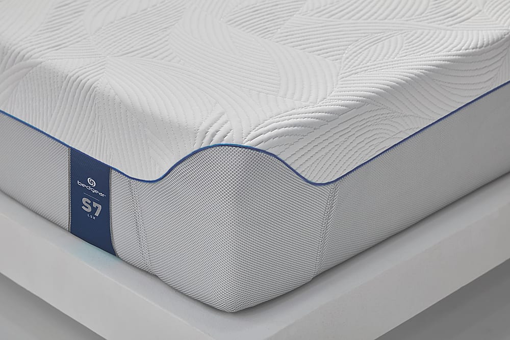 Left View: Bedgear - S7-Luxury Sport Xtreme  Mattress- Twin - Multi