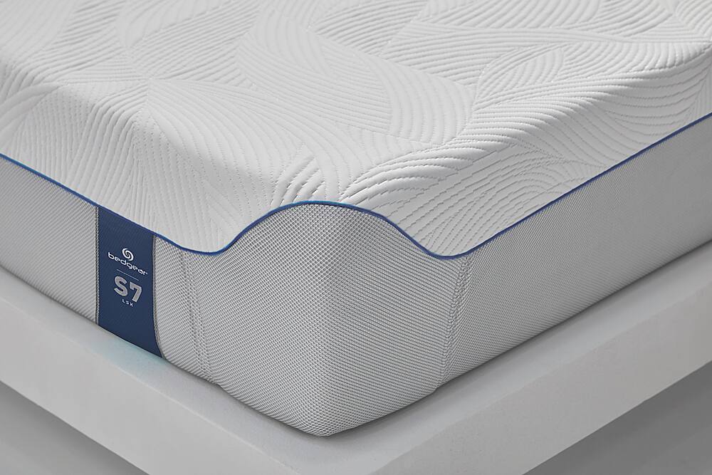 Left View: Bedgear - S7-Luxury Sport Xtreme  Mattress- Twin XL