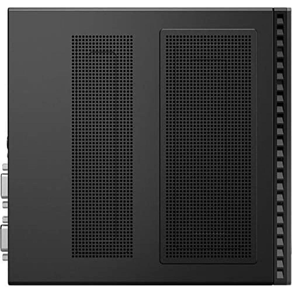 Alt View 6. Lenovo - ThinkCentre M60e Tiny Desktop - Intel Core i3-1005G1 - 8GB Memory - Integrated Intel UHD Graphics 630 - 256 SSD - Black.