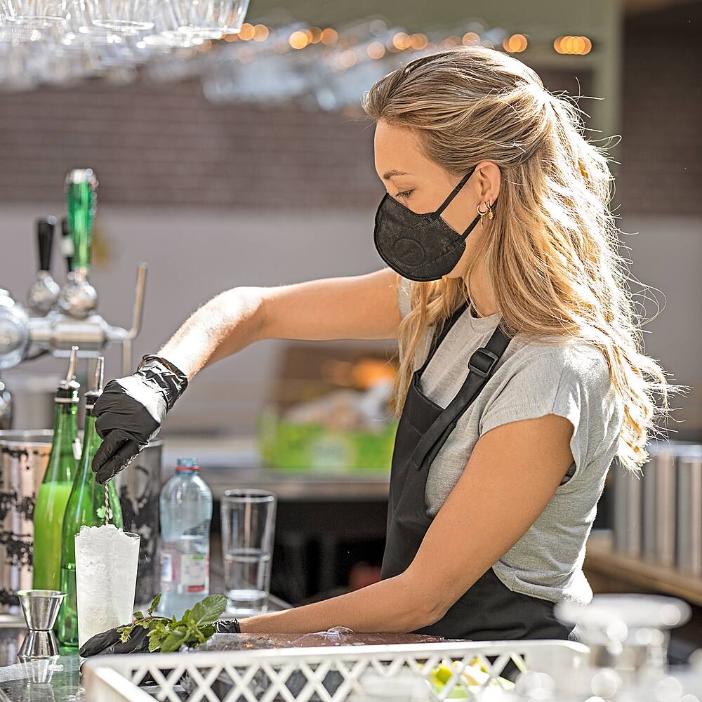 Alt View 23. AIRPOP - Pocket 2 Pack KN95 Masks - White.