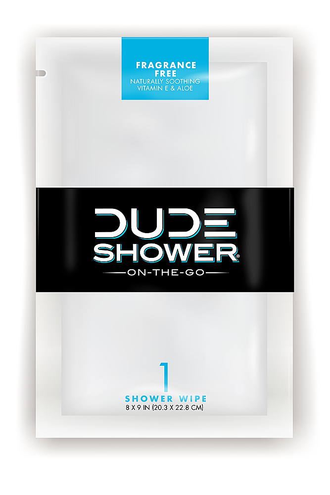 DUDE PRODUCTS - DUDE Shower Wipes 10pk Singles For Travel