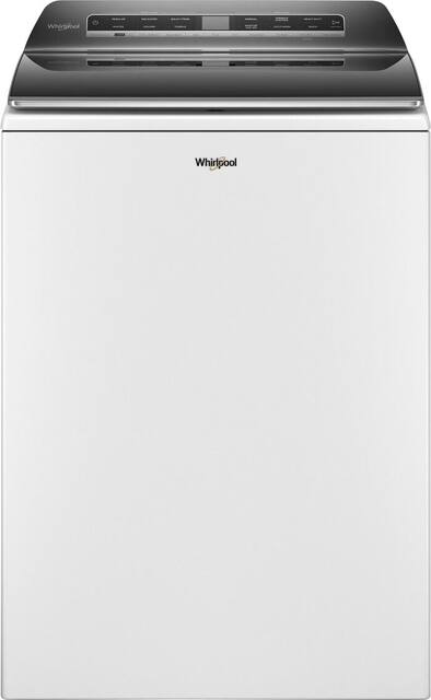 Whirlpool 5.2-5.3 Cu. Ft. Smart Top Load Washer with 2 in 1