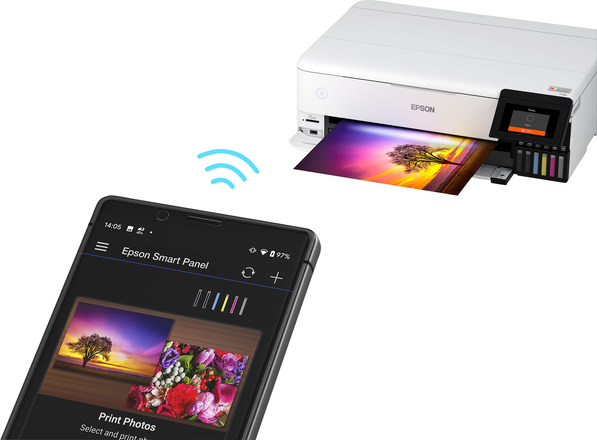 Epson EcoTank Photo ET-8550 All-in-One Wide-format Supertank Printer review  - now anyone can print beautiful detailed photos - The Gadgeteer