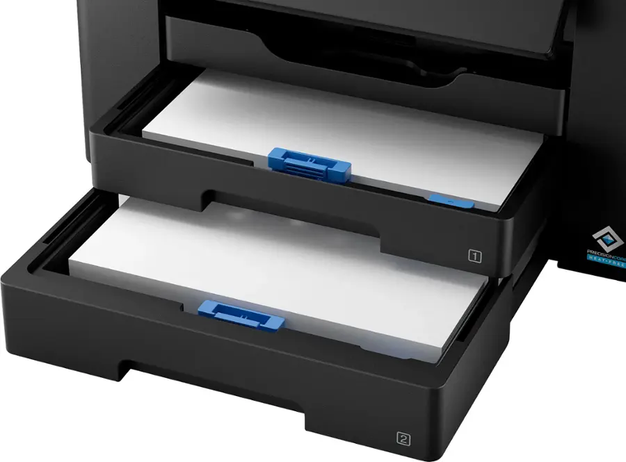 Alt View 26. Epson - WorkForce Pro WF-7310 Wireless Wide-Format Inkjet Printer - Black.