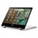 Left Zoom. ASUS - Chromebook Flip- 2 in 1 Chromebook-1366 x 912- Cortex A73- 4 GB RAM - 32 GB Flash Memory - Silver.