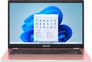ASUS - 14.0" Laptop - Intel Celeron N4020 - 4GB Memory - 64GB eMMC - Rose Gold - Rose Gold - Front_Zoom