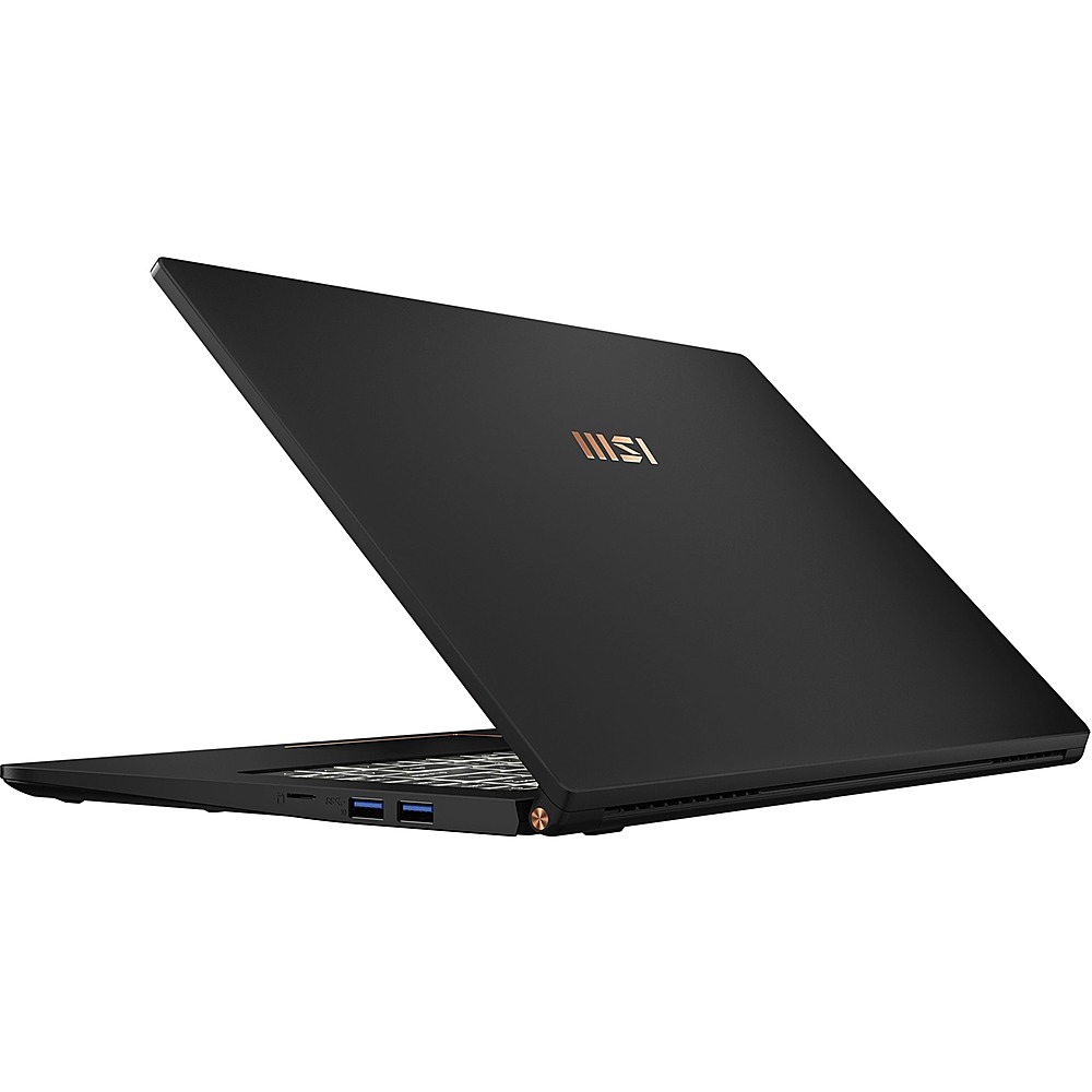 MSI - Summit E15 15.6" Touchscreen Gaming Laptop - Intel Core i7 - 16 GB Memory - NVIDIA GeForce GTX 1650 Ti Max-Q - 1 TB SSD - Ink Black