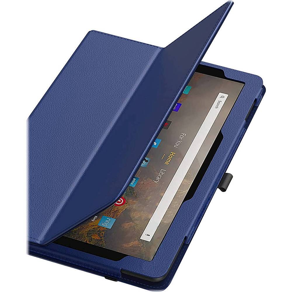Alt View 15. SaharaCase - Bi-Fold Folio Case for Amazon Fire HD 10 (2021) - Blue.
