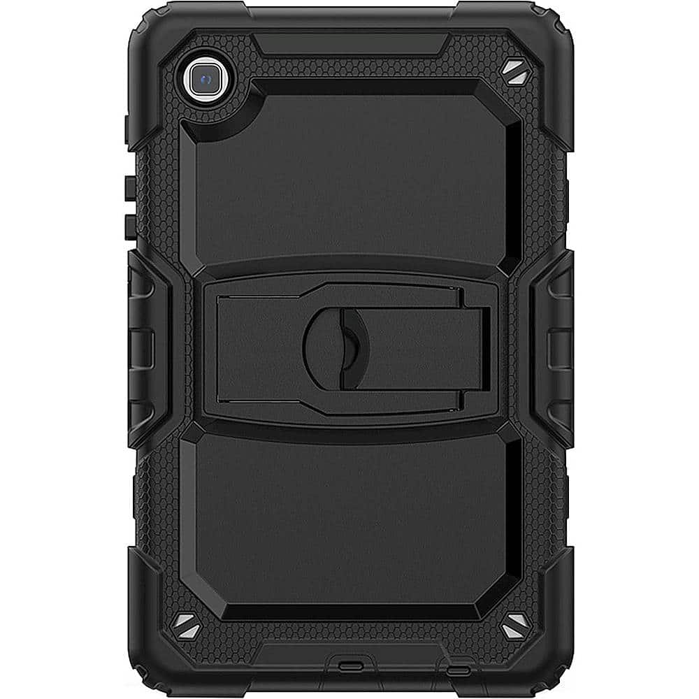 SaharaCase - DEFENCE Series Case for Samsung Galaxy Tab A7 Lite - Black - Front_Zoom