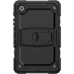 SaharaCase - DEFENCE Series Case for Samsung Galaxy Tab A7 Lite - Black - Front_Zoom