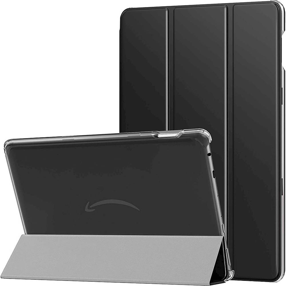 Alt View 11. SaharaCase - Tri-Fold Folio Case for Amazon Fire HD 10 (2021) - Black.