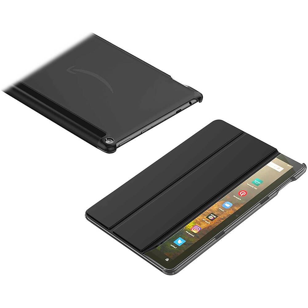 Alt View 13. SaharaCase - Tri-Fold Folio Case for Amazon Fire HD 10 (2021) - Black.