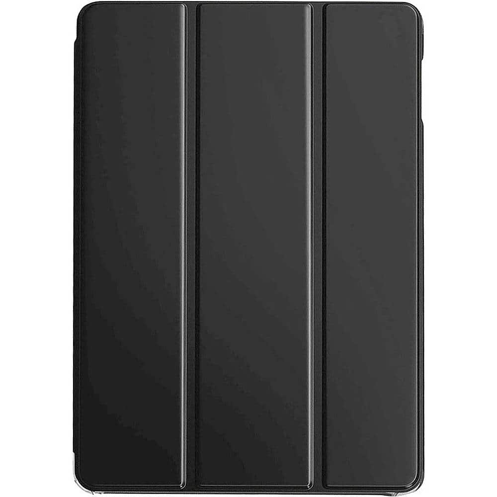 Left. SaharaCase - Tri-Fold Folio Case for Amazon Fire HD 10 (2021) - Black.