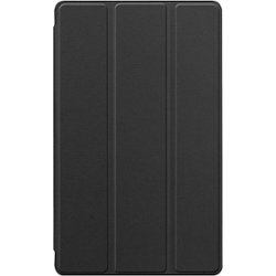 SaharaCase - Tri-Fold Folio Case for Samsung Galaxy Tab A7 Lite - Black - Front_Zoom