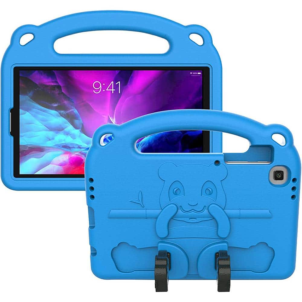 Alt View 12. SaharaCase - Teddy Bear KidProof Case for Samsung Galaxy Tab A7 Lite - Blue.