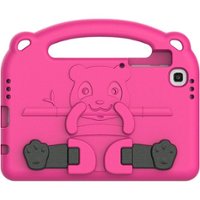SaharaCase - Teddy Bear KidProof Case for Samsung Galaxy Tab A7 Lite - Pink - Front_Zoom