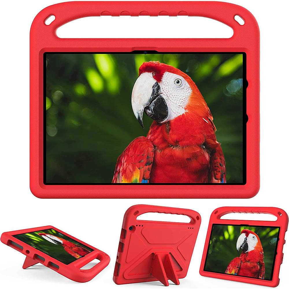 Alt View 12. SaharaCase - KidProof Case for Amazon Fire HD 10 (2021) - Red.