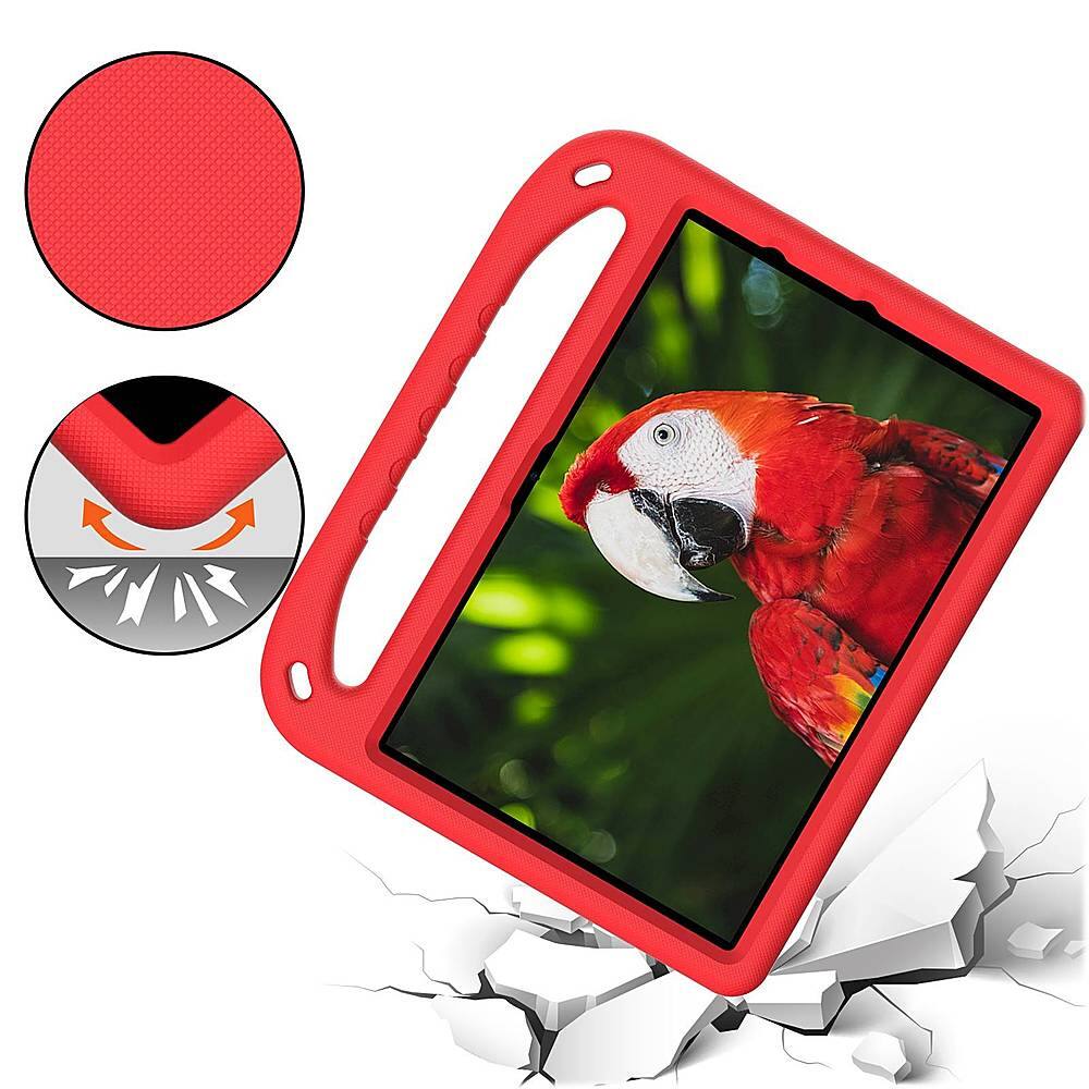 Alt View 13. SaharaCase - KidProof Case for Amazon Fire HD 10 (2021) - Red.