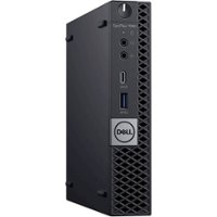 Dell - Refurbished OptiPlex 7060 Desktop - Intel Core i7 - 16GB Memory - 512GB SSD - Black - Angle_Zoom