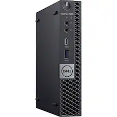 Angle. Dell - OptiPlex 7060 Desktop - Intel Core i5 - 16GB Memory - 256GB SSD - Black.