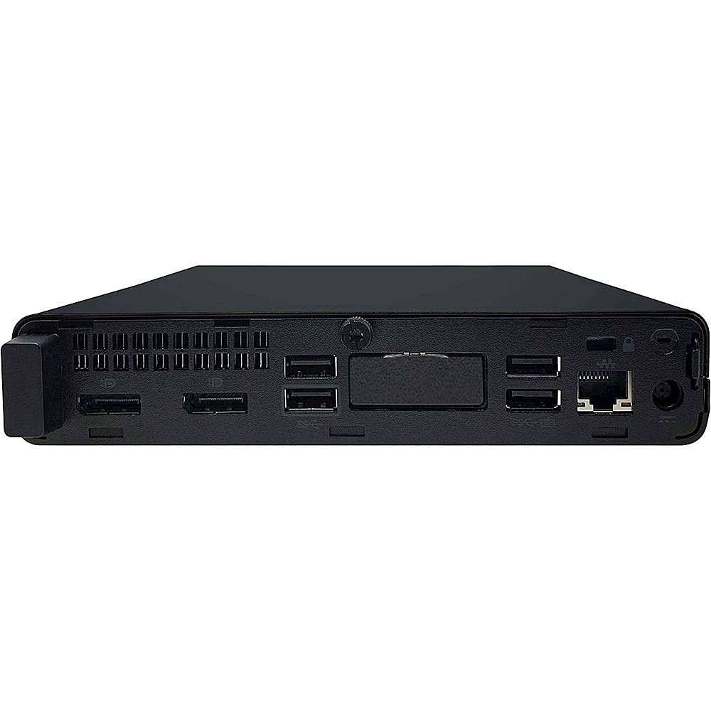 Back View: HP - t430 Thin Client -Intel® Celeron® N4000 - 2GB Memory - 16GB Flash Storage