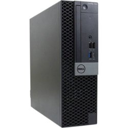 Dell - Refurbished OptiPlex 7050 Desktop - Intel Core i7 - 16GB Memory - 512GB SSD - Black - Angle_Zoom