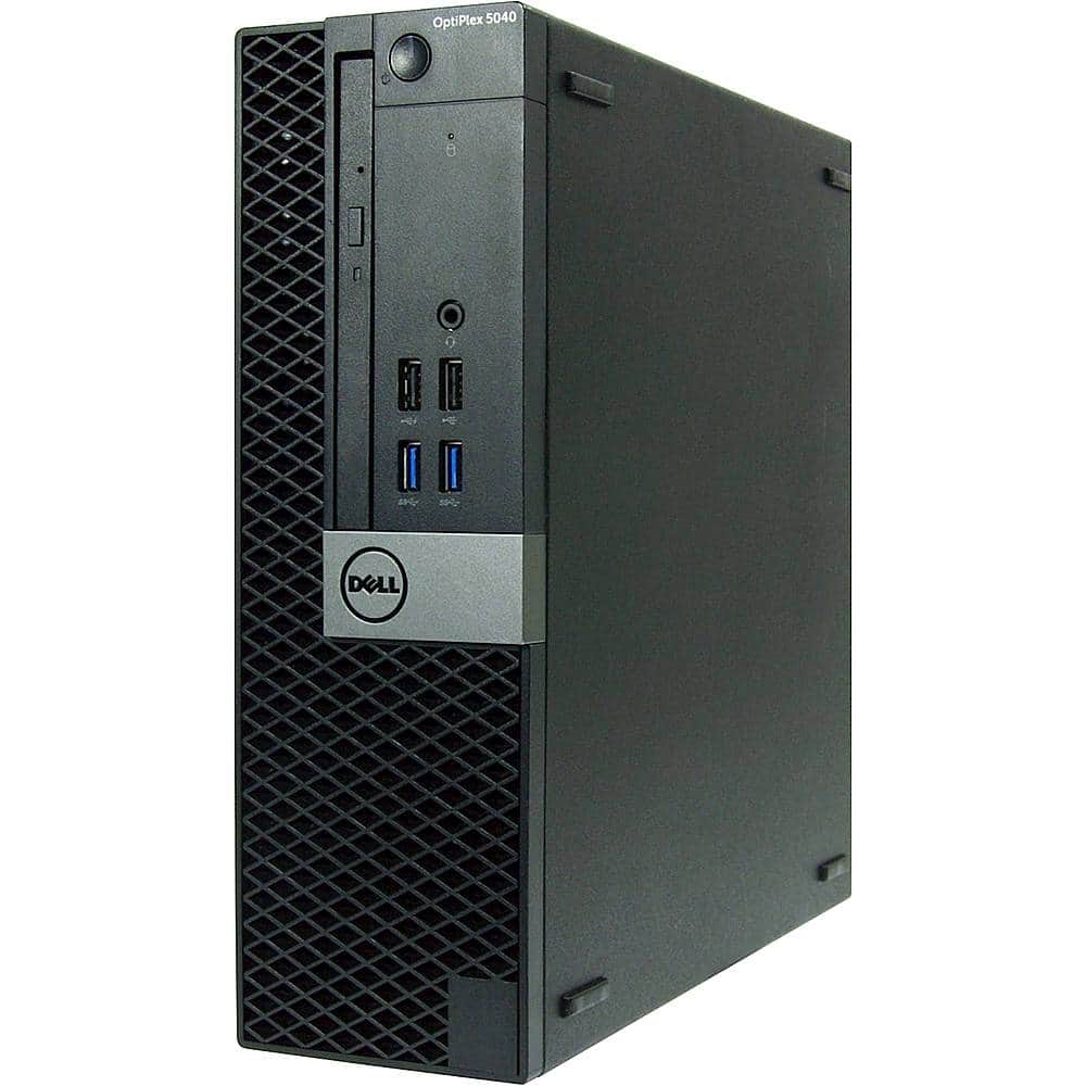 Dell - Refurbished OptiPlex 5040 Desktop - Intel Core i7 - 16GB Memory - 512GB SSD - Black - Left_Zoom