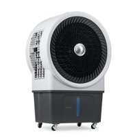 Frigidaire - 3500 CFM Indoor and Outdoor Evaporative Cooler - Gray - Front_Zoom
