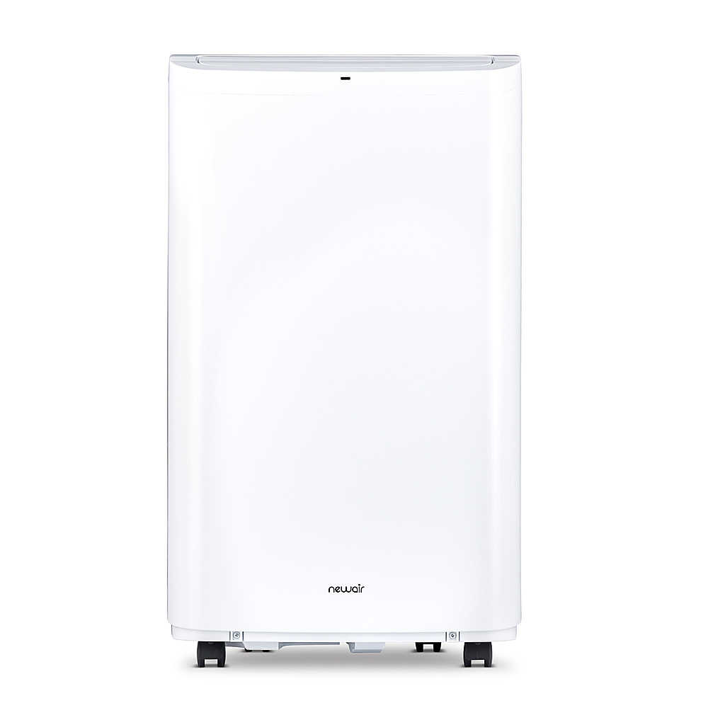 Angle View: NewAir - 500 Sq. Ft. Portable Air Conditioner, 13,500 BTUs (10,000 BTU, DOE), Easy Setup Window Venting Kit and Remote Control - White