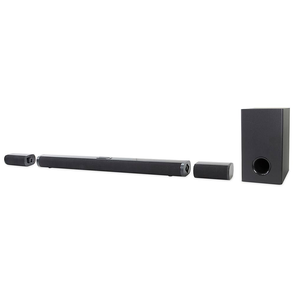 Back. iLive - Bluetooth Soundbar w/ Wireless Subwoofer - Black.