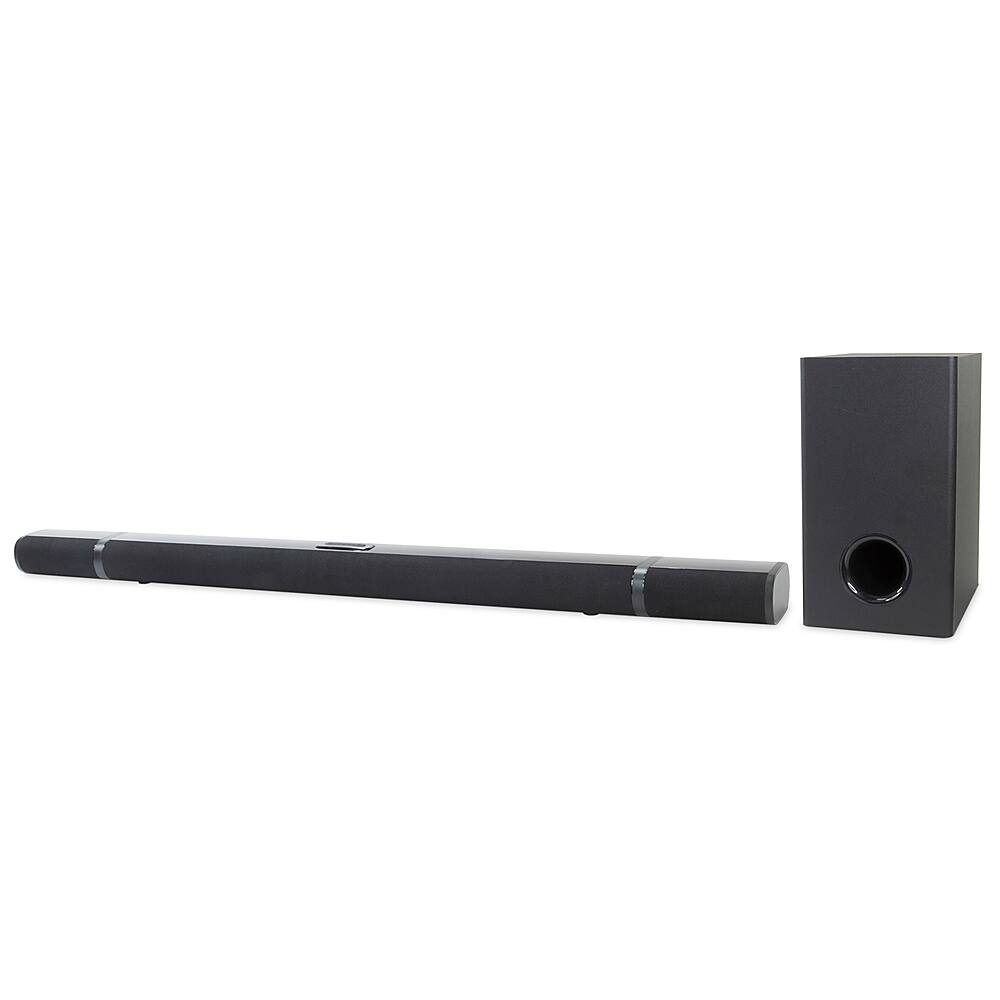Angle. iLive - Bluetooth Soundbar w/ Wireless Subwoofer - Black.