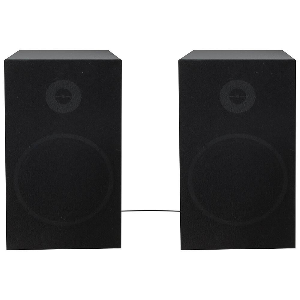 Back. iLive - Dual Desktop Bluetooth Speakers - Black.
