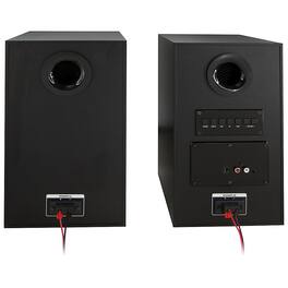 iLive - Dual Desktop Bluetooth Speakers - Black